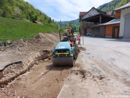 Izgradnja kanalizacije v naselju Črna pri Kamniku 3
